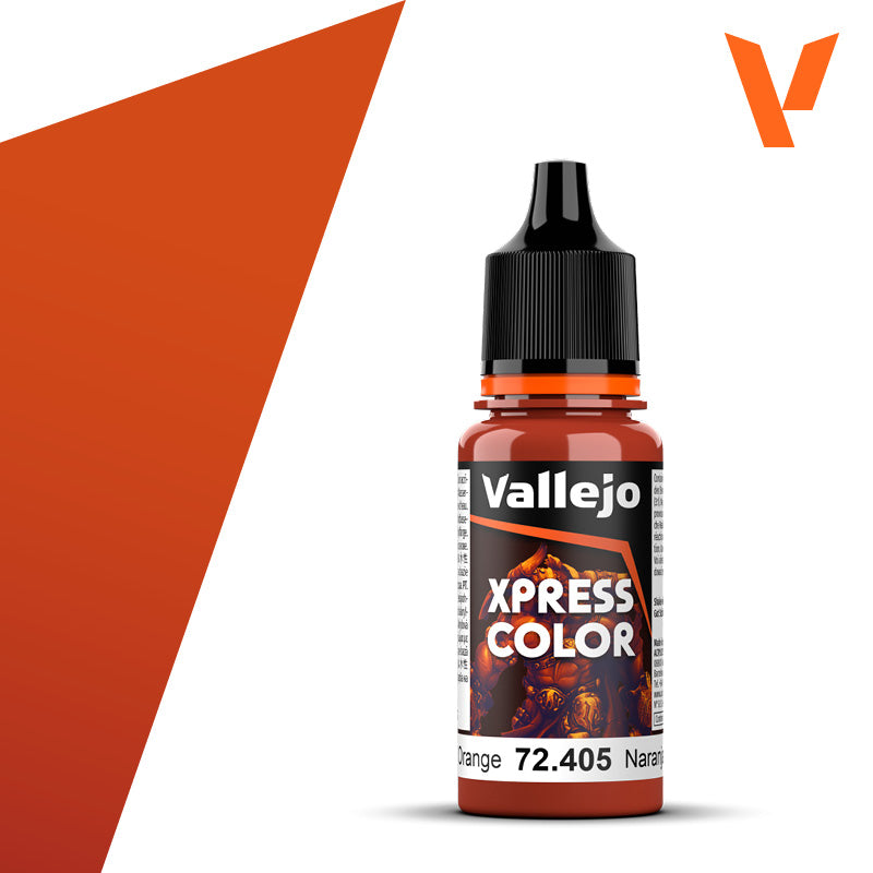 Pot de peinture Peinture Vallejo Xpress Color 72.405 Martian Orange - Orange Martien 18 ml