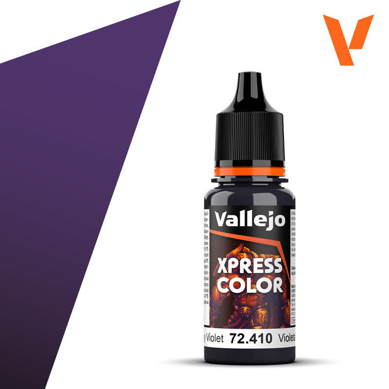 Pot de peinture Peinture Vallejo Xpress Color 72.410 Gloomy Violet - Violet Sombre 18 ml
