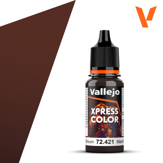 Pot de peinture Peinture Vallejo Xpress Color 72.421 Copper Brown - Brun Cuivre 18 ml
