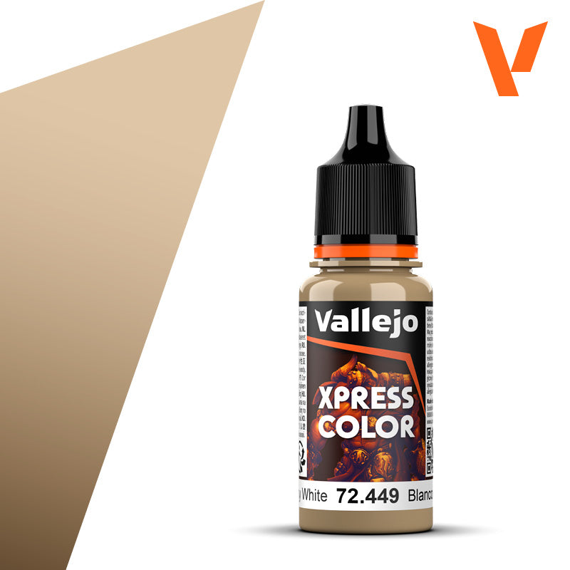 Pot de peinture Peinture Vallejo Xpress Color 72.449 Mummy White - Blanc Momie 18 ml
