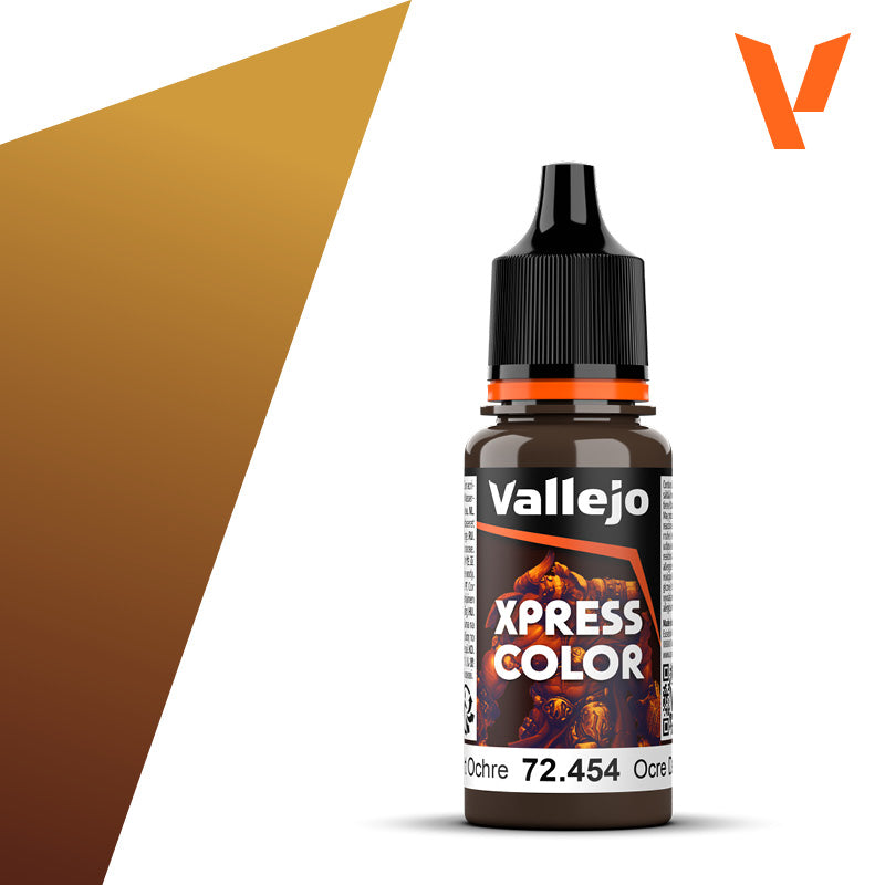 Pot de peinture Peinture Vallejo Xpress Color 72.454 Desert Ochre - Ocre Désert 18 ml