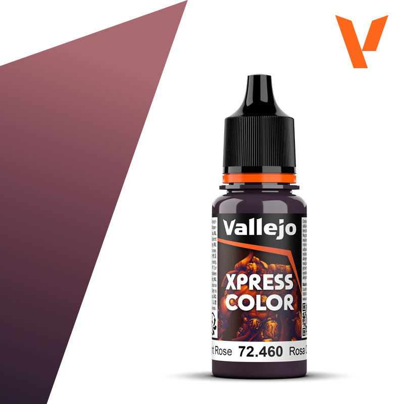 Pot de peinture Peinture Vallejo Xpress Color 72.460 Twilight Rose - Rose Crépusculaire 18 ml