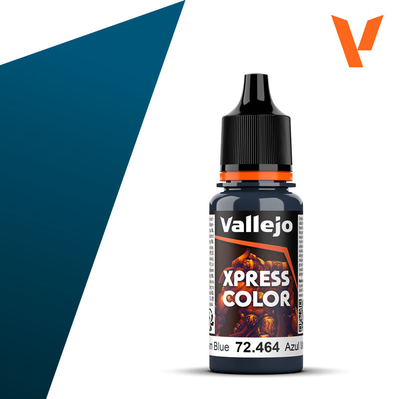 Pot de peinture Peinture Vallejo Xpress Color 72.464 Wagram Blue - Bleu Wagram 18 ml