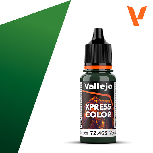 Pot de peinture Peinture Vallejo Xpress Color 72.465 Forest Green - Vert Forêt 18 ml
