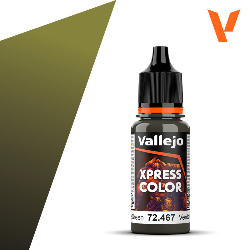 Pot de peinture Peinture Vallejo Xpress Color 72.467 Camouflage Green - Vert Camouflage 18 ml