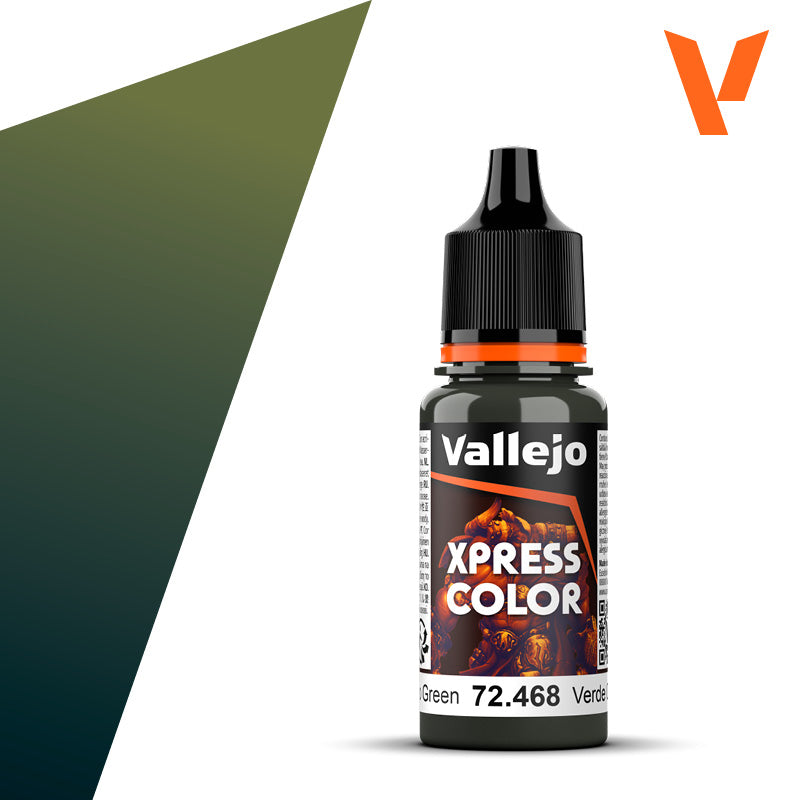 Pot de peinture Peinture Vallejo Xpress Color 72.468 Commando Green - Vert Commando 18 ml
