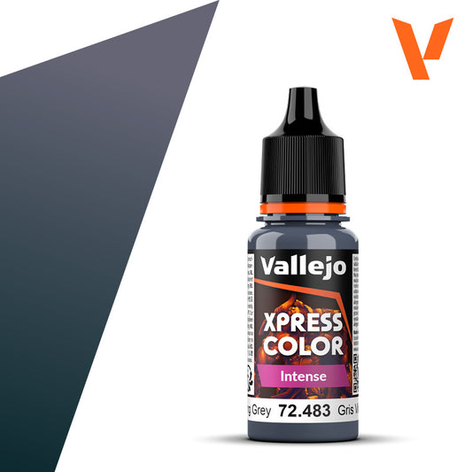 Pot de peinture Peinture Vallejo Xpress Color Intense 72.483 Viking Grey - Gris Viking 18 ml