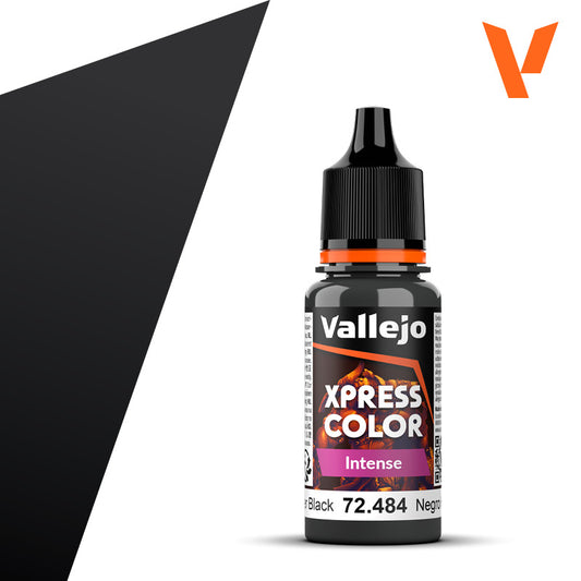 Pot de peinture Peinture Vallejo Xpress Color Intense 72.484 Hospitallier Black - Noir Hospitalier 18 ml
